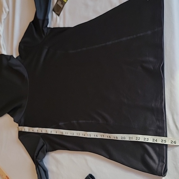 Danskin Size M Black Funnel Neck Pullover Athletic Top, Long Sleeve NEW with Tag - Picture 11 of 15